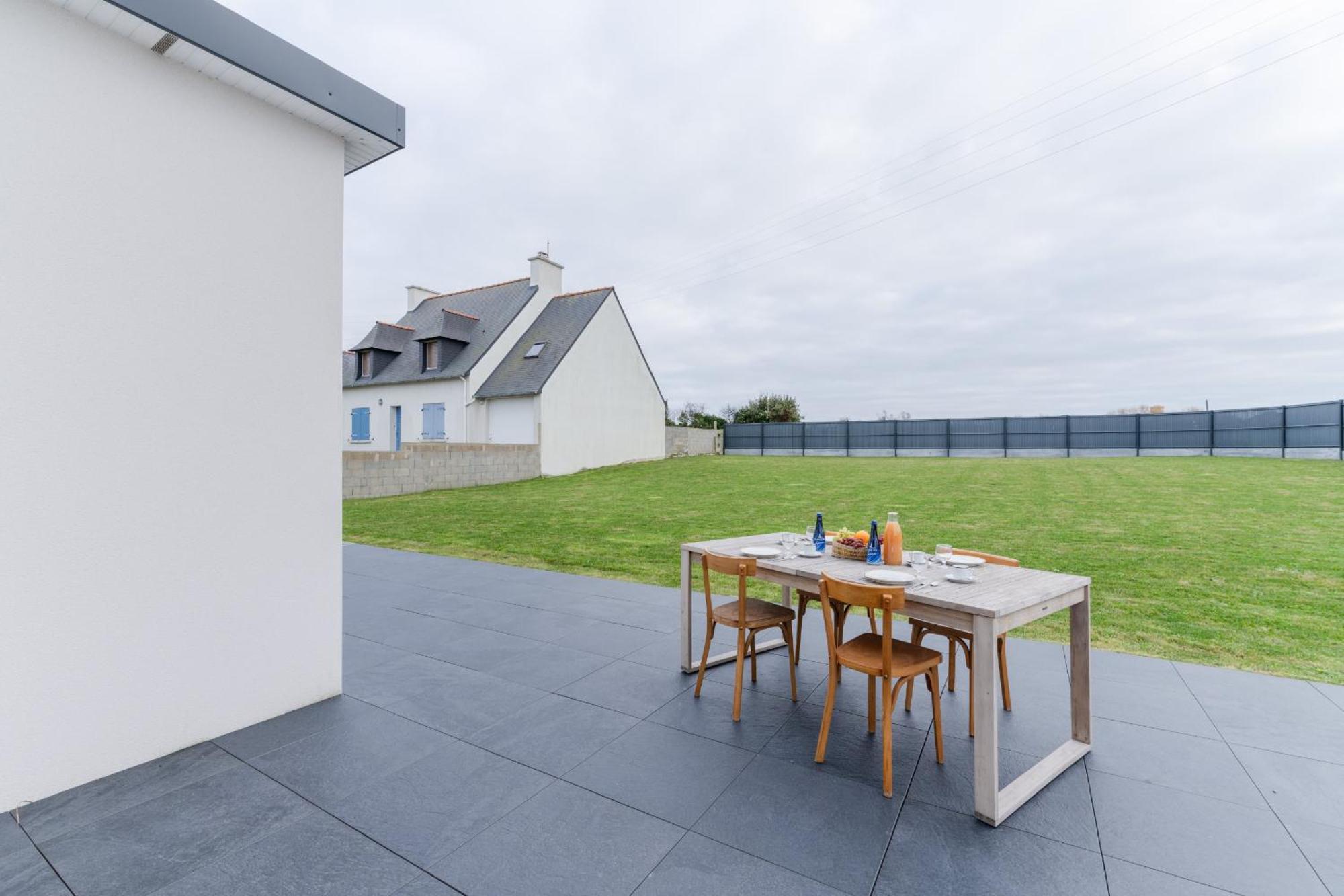 Ker Stivell - Superbe Maison Neuve A 2 Pas De La Mer Landunvez Экстерьер фото